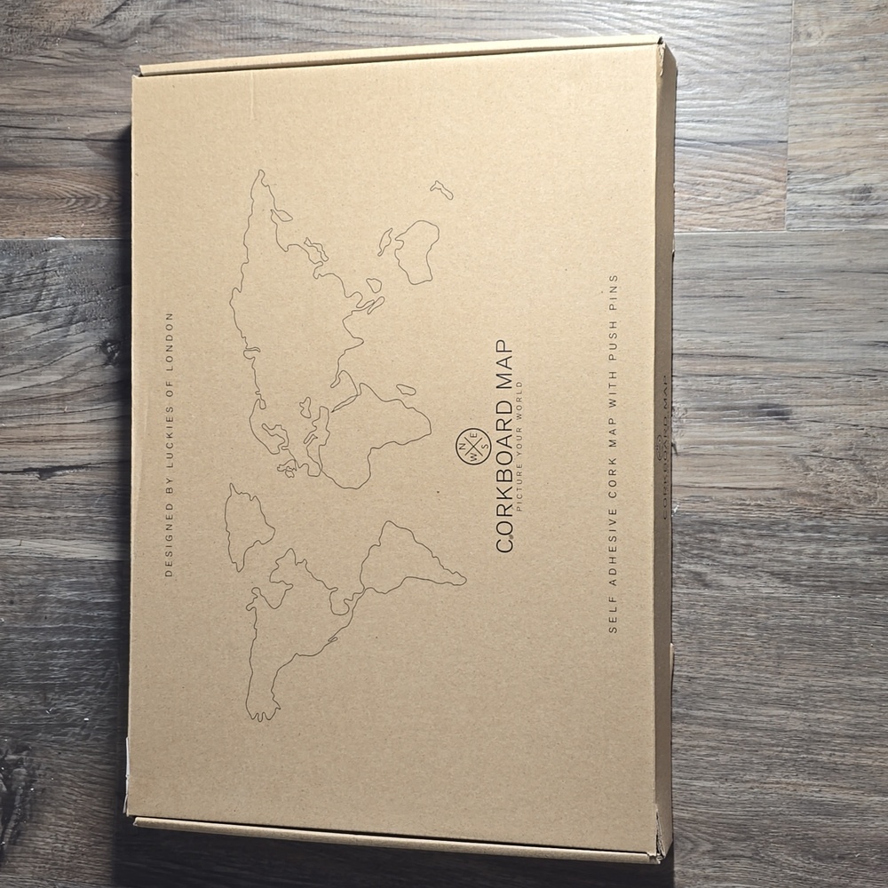 Corkboard Map